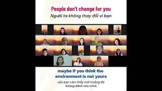 Thumbnail: People Don’t Change for You #tienganhgiaotiep  #english #hoctienganh #tommyenglish #learnenglish
