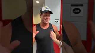 Thumbnail: Besides the obvious. Backstage self reflection with the roster. 🤣