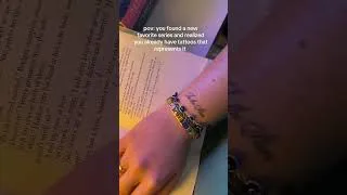 Thumbnail: magnolia parks forever 🫶🏼🐝💫 #magnoliaparks #booktok #booktube #bookishtattoos