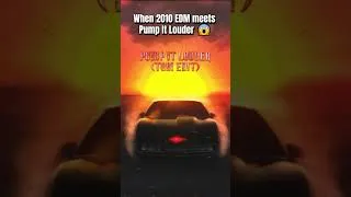 Thumbnail: Pump It Louder… with an OLD SCHOOL EDM drop 😱🔥 #shorts #viralshorts