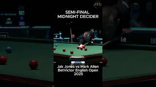 Thumbnail: SEMI-FINAL MIDNIGHT DECIDER! Jak Jones vs Mark Allen | BetVictor English Open 2025 | Today Games 24
