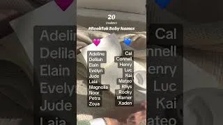 Thumbnail: #BookTok is a trove of #babyname inspo, but let’s be real…we can’t all be Feyres and Rehvenges 📖