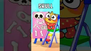 Thumbnail: Discover that there are bones inside us | Body Structure for Kids | Simple Game & Fun #forkids