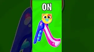 Thumbnail: Repeat the Prepositions for Kids! | on–under–behind –in front of | Simple Game & Fun #forkids