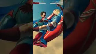 Thumbnail: Superman vs. Supergirl: The Ultimate Family Feud! 💥#Injustice2 #Shorts