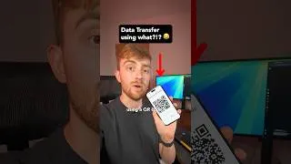 Thumbnail: The strangest data transfer method you’ve ever seen! 👀