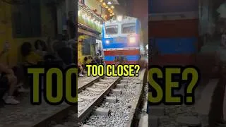 Thumbnail: Hanoi's Train Street Is INSANE 🚆Inches Away!