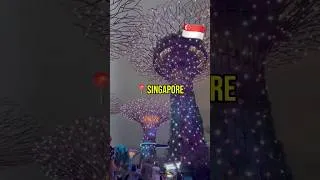 Thumbnail: This Place Looks Completely Different At Night! #supertrees #shorts