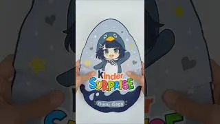 Thumbnail: ​🐧 GUGU GAGA Kinder BLIND BAG ✨ | 구구 가가 킨더 | ASMR | #paperdiy #papercraft #gugugaga #shorts #squishy