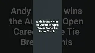 Thumbnail: Andy Murray wins Australia Open