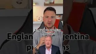 Thumbnail: England vs Argentina predictions. Is football coming home #football #worldcup #simonjordan