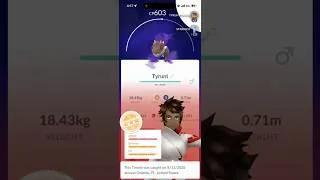 Thumbnail: 💯SO CLOSE!!! I ALMOST Got THIS 100 IV Shadow Tyrunt in Pokemon Go!💯 #shorts #pokemon