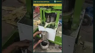Thumbnail: Kalsi 3Hp Sugarcane Squeezer Machine with 3 SS Roller, 300-400 Kg/Day