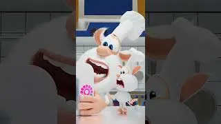 Thumbnail: Booba's Cafe CHAOS 🍨 #booba #shorts #cartoons