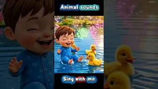 Thumbnail: Animal Sounds Song | Nursery Rhymes for Kids | ToonyMoon Rhymes #shorts #nurseryrhymes
