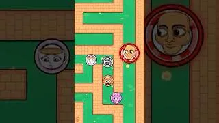 Thumbnail: Tung Sahur & Cappuccino Assassino Escape New Maze Challenge #braintot #animation #shorts