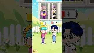 Thumbnail: HELP Kpop Demon Hunters Saja Boys RESCUE their Lover Huntrix Girl #shorts #kpopdemonhunters
