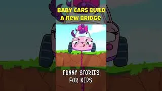 Thumbnail: Let's build a new bridge!🌉  #toonaland #babycars #babyzoo