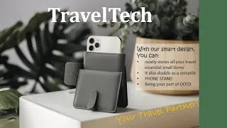 Thumbnail: Discover TravelTech: A Revolutionary ALL IN 1 RFID Passport Holder!
