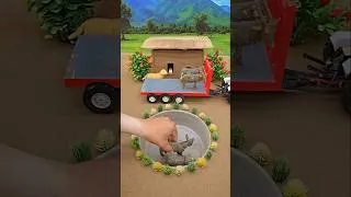 Thumbnail: Diy mini tractor video mini water pump science project machine #ytshort #cartoon #tractor #miniature