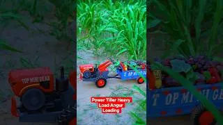 Thumbnail: #HeavyLoad #PowerTiller Vs #Grapes 🍇 #shorts #construction #tractor