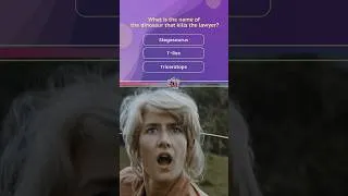 Thumbnail: Jurassic Park Quiz / Do you know the answer?