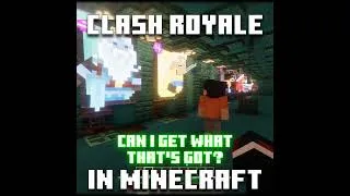 Thumbnail: We Played Clash Royale In Minecraft! #minecraft #clashroyale #minecraftmap