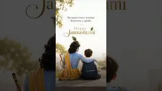 Thumbnail: Arjuna Had Krishna , Students Have Toppscholars. 🦚 #shorts #story #krishna