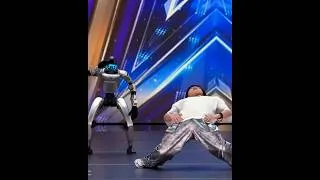 Thumbnail: He made robots dance to... lady gaga on AGT? 🤯 #robot #agt #humanoidrobot #talent