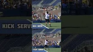 Thumbnail: Roger Federer Serve Analysis: 1st Serve vs 2nd Serve 🎾 #shorts