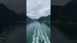 Thumbnail: Leaving Skjolden Norway on the Royal Caribbean Independence of the Seas cruise ship