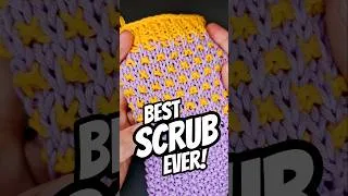 Thumbnail: Who wants a reeeeally gooood scrub? 🛁😉 #knooking #washcloth #seedstitch #knittingpattern