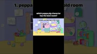 Thumbnail: comment your favorite room #peppapig #fyp #entertainment #viral #funny