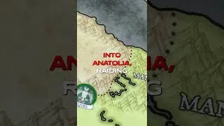 Thumbnail: How the Seljuks and Byzantines Met at Manzikert #shorts