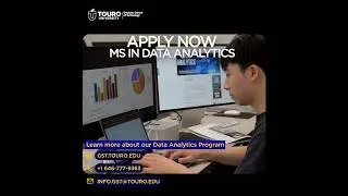 Thumbnail: Master of Science in Data Analytics, Touro GST, New York  #tourogst #dataanalytics #newyork