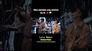 Thumbnail: "Nakahiga, mag-isang nanginginig" — panoorin ang live session nila! 💔  #LolaAmour #RainingInManila