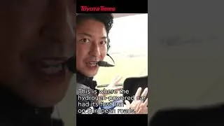 Thumbnail: Hydrogen engine car’s first run in Europe!  #shorts
