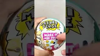 Thumbnail: OMG! So Satisfying! 🍓 Miniverse ASMR Unboxing ✨#Miniverse #ASMR #Unboxing  #MiniFood #Miniature