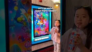 Thumbnail: New Super Mario Galaxy Movie and Yoshi popcorn bucket at the theater! 🍿