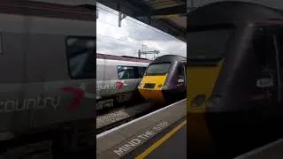 Thumbnail: Bristol Parkway; South bound Cross Country HST with Cl.43 304 arrives at 12:39pm on 8th of July 2019