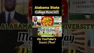 Thumbnail: COLLEGE MOVE IN!!! Alabama State University… Let’s Go!!! 🐝 🖤 💛  #collegemoveinday