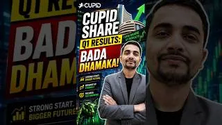 Thumbnail: CUPID Share Q1 Results are out! 🚀 #shorts #viral #cupid