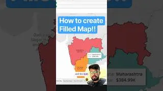 Thumbnail: How to create filled map in tableau / power bi #dataanalytics #datascience #tableau #powerbi