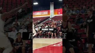 Thumbnail: Corner three from Frankie #basketball #nba #trailblazers #nbasummerleague