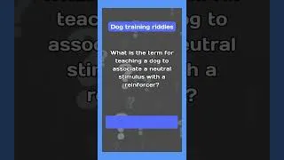 Thumbnail: Pairing a Neutral Stimulus with a Reinforcer