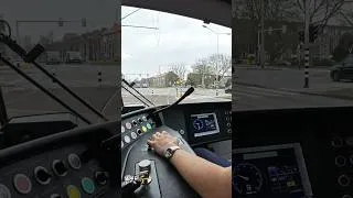 Thumbnail: Life of a Tram Driver 🚊🇳🇱 #pov #cabview #netherlands #tram #driver #timelapse
