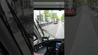 Thumbnail: Never do THIS behind a tram #dangerous #tram #thehague #denhaag