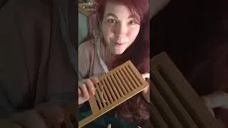 Thumbnail: ASMR - Tingle Test - Wooden Vent Cover