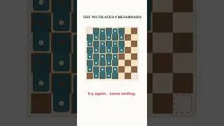 Thumbnail: The Mutilated Chessboard | A Classic Olympiad Problem #math