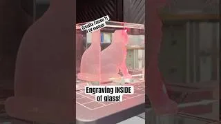 Thumbnail: Engraving Inside Glass is CRAZY Cool!  #falconT1 #laserengraving #crealityfalconT1